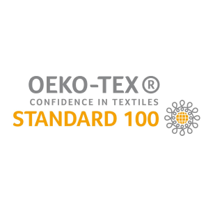 Logo f&ouml;r Oeko-Tex Standard 100-certifiering